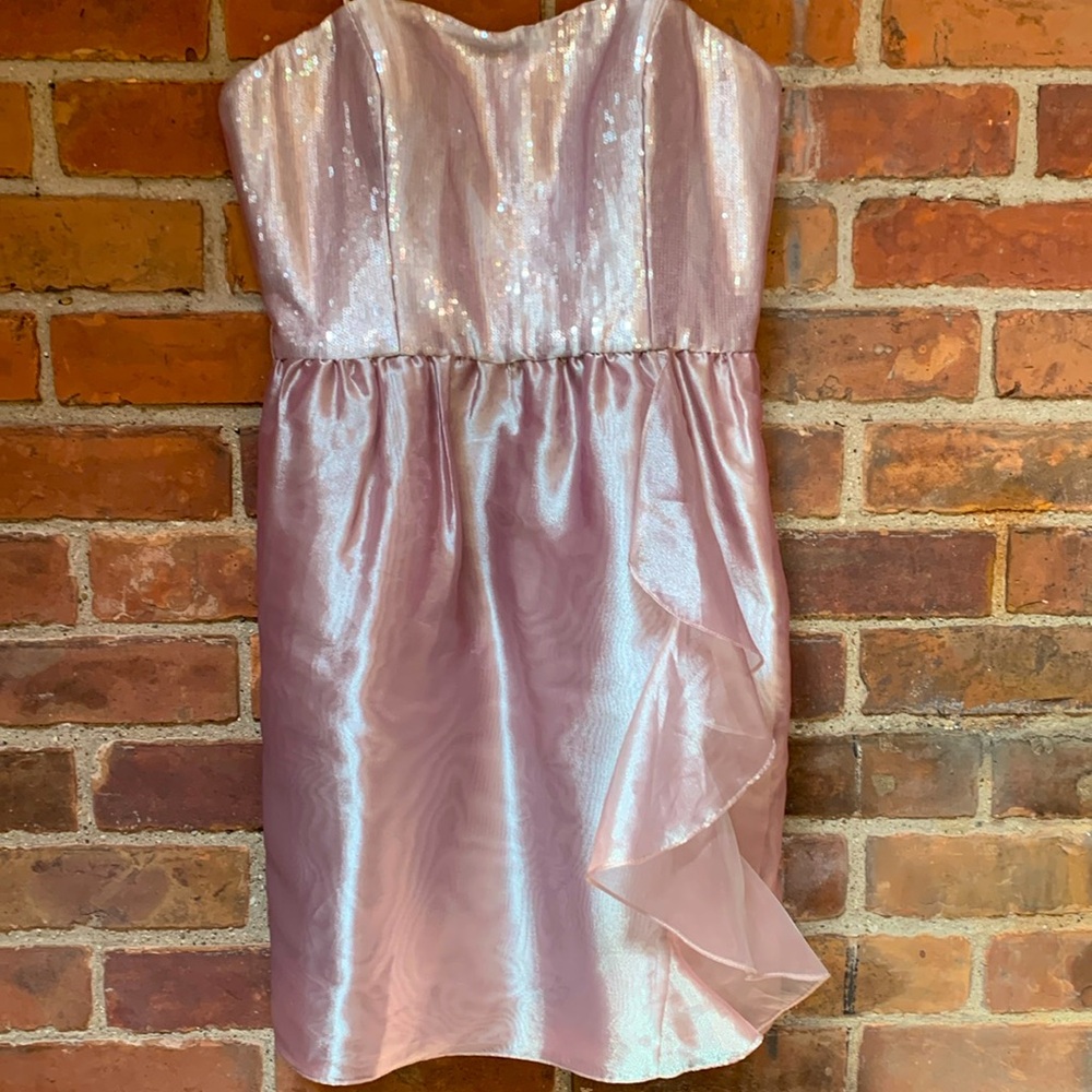 Aidan Mattox Strapless Cocktail Dress Size 10